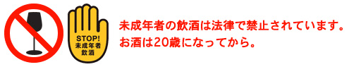 お酒は20歳になってから